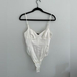 White/cream Zara Bodysuit